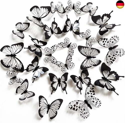Stücke schmetterlinge - stücke, 3d