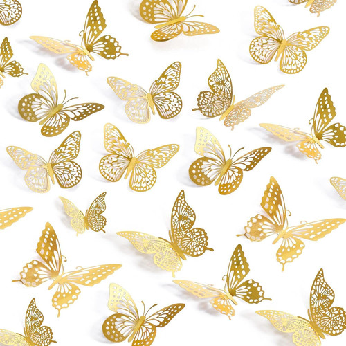 Schmetterlinge golden - schmetterlinge,