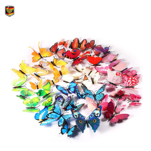 Schmetterlinge wanddeko - 3d,
