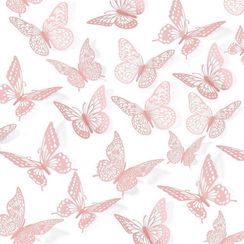 Schmetterlinge rosa - 3d,