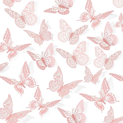 Schmetterlinge rosa - 3d,