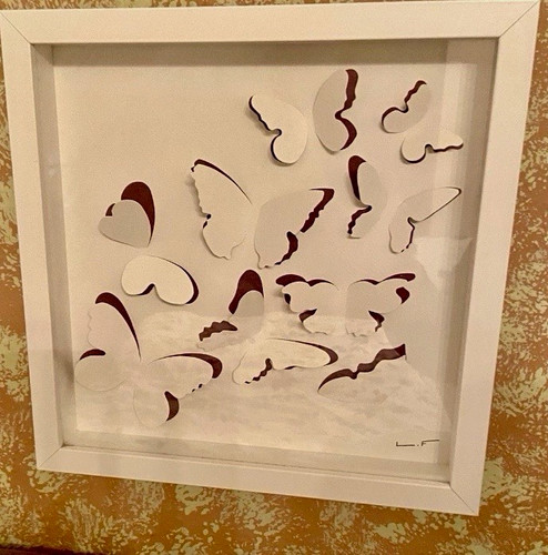 Wandbild schmetterlinge - wandbild,
