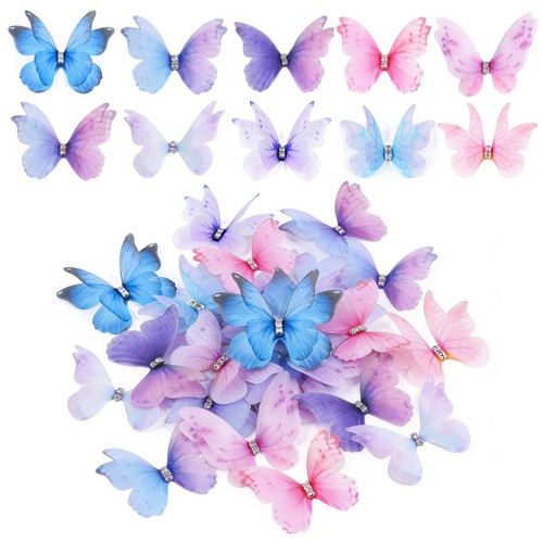 Schmetterlinge deko organza - deko,