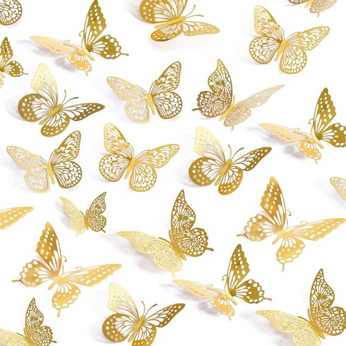 Schmetterlinge gold - schmetterlinge,